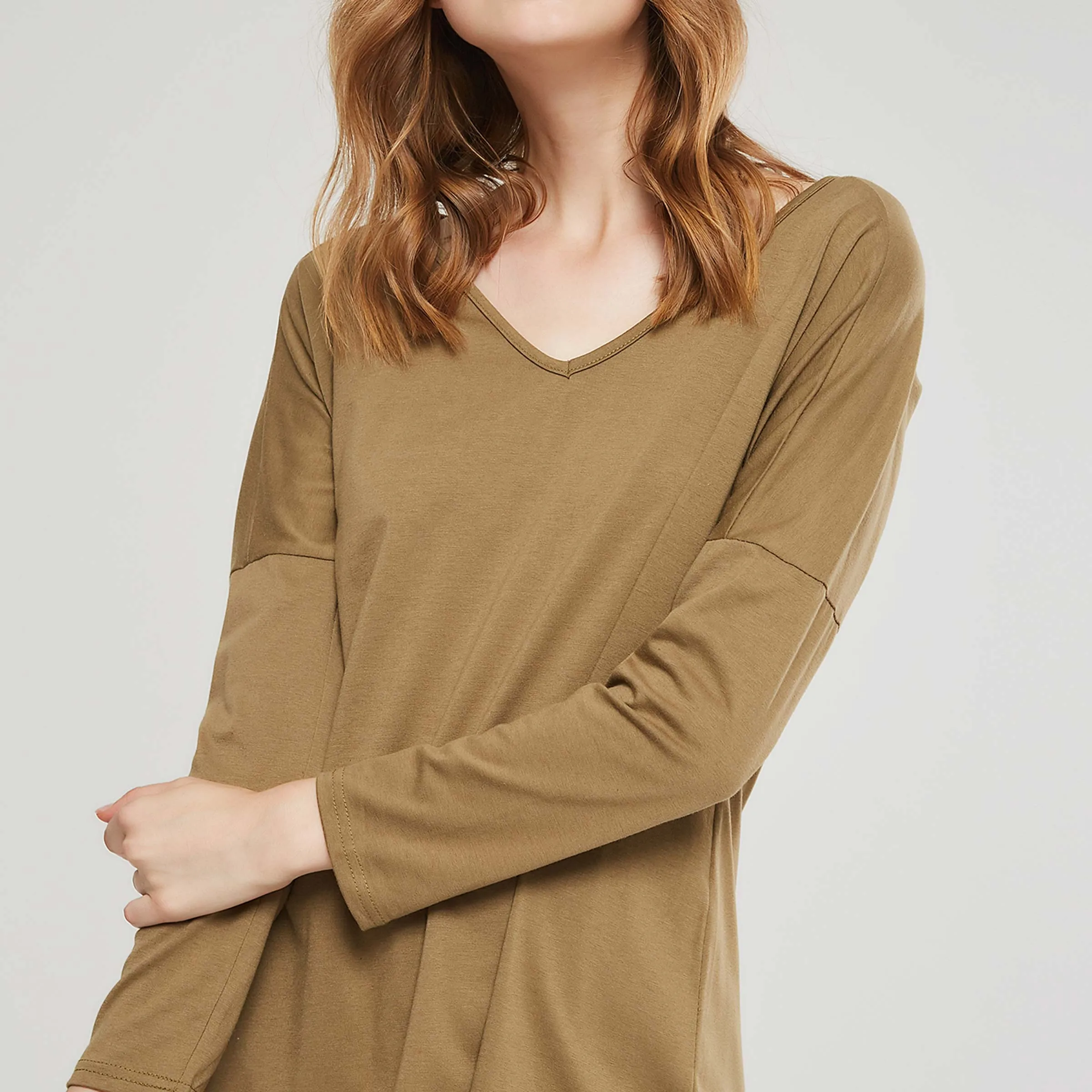 Для женщин топы Повседневное зеленый Boho горячие дешевые свободные плотная