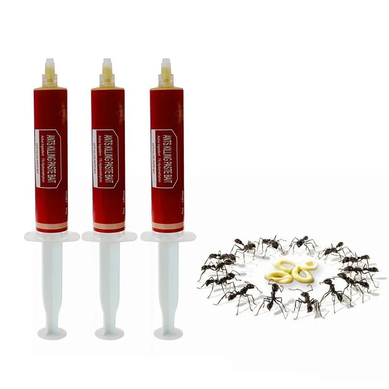 3 шт./лот муравьиная гелевая приманка для уничтожения лекарств гидраметилноны