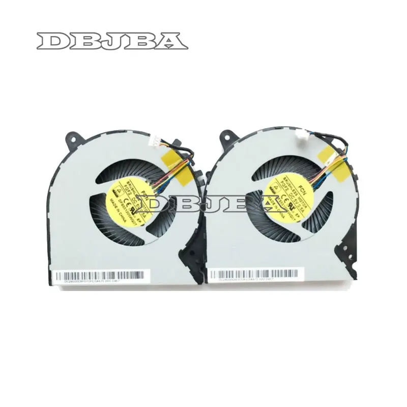 Новый вентилятор twins для Lenovo Ideapad Y700 15ISK 15ACZ CPU + GPU P/N: MF75100V1 C010 S9A вентиляторы