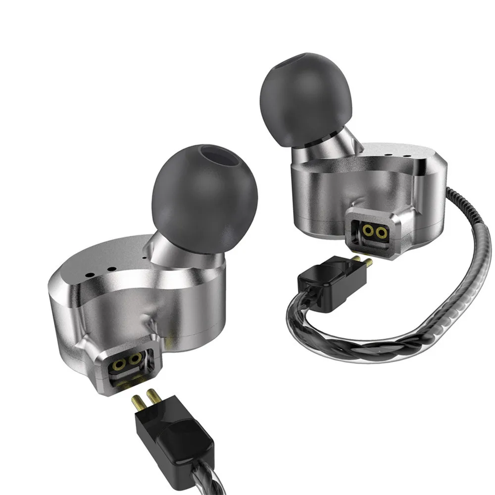 BQEYZ KB1 DIY наушники 1BA + 2DD гибридные динамические HIFI проводные бас для бега