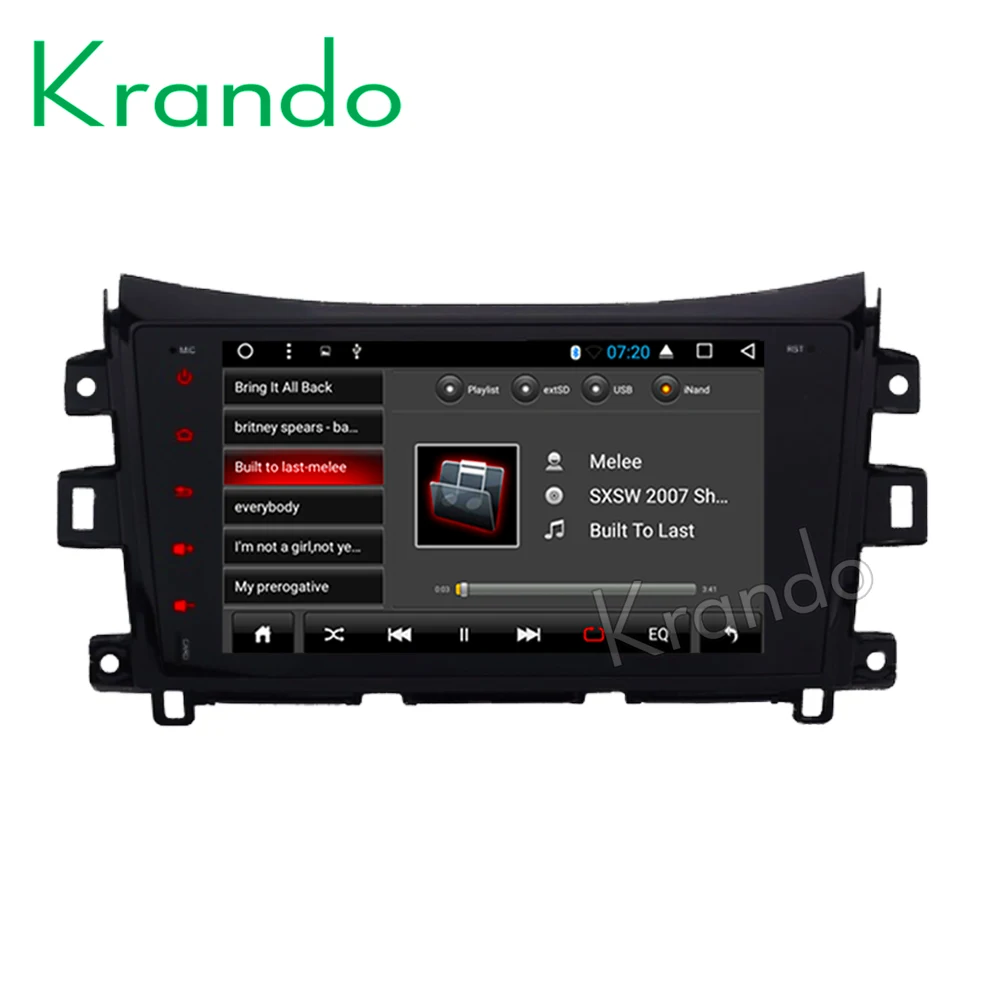 Krando Android 8 1 9 &quotIPS сенсорный экран Автомобильная навигационная система для Nissan