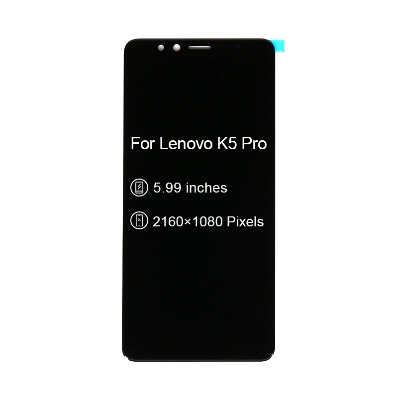 ЖК дисплей для Lenovo K5 Pro дигитайзер сенсорного экрана экран бесплатная