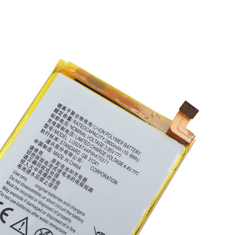 Аккумулятор Alesser для ZTE Blade V8 Mini Li3928T44P8H475371 2800 мАч 100%|Аккумуляторы мобильных