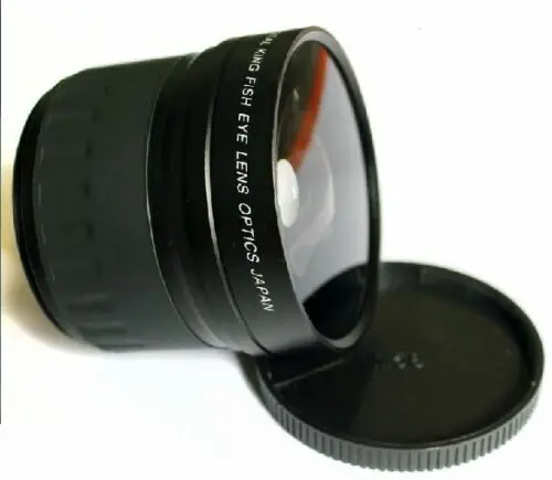 JINTU 52 мм 0.21x Fisheye Широкий формат объектив с фиксированным фокусным расстоянием для CANON EOS REBEL 77D 750D 700D 650D 550D 500D 450D 200D 1300D T5i T4i T3i T2i T1i XS