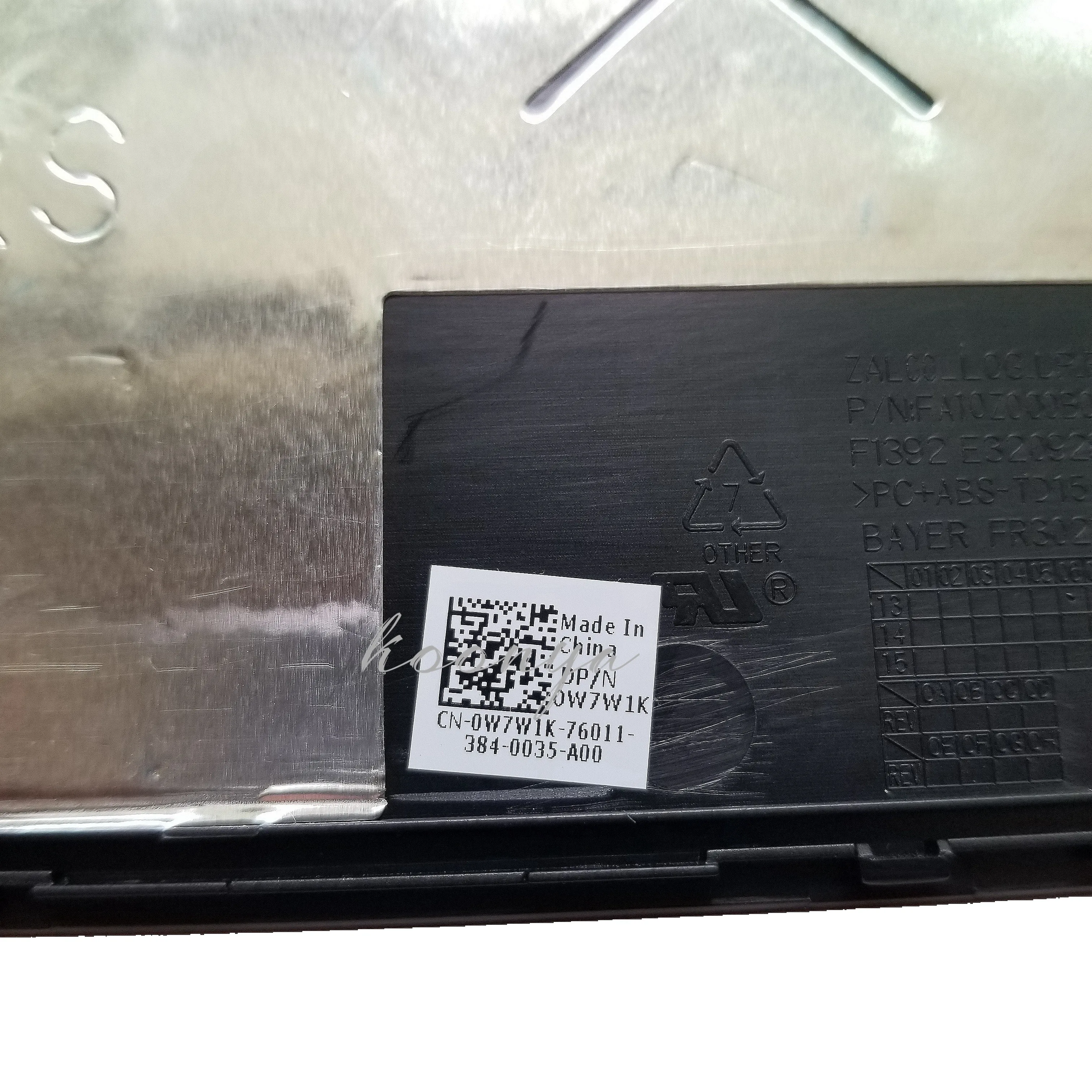 Новая оригинальная сенсорная панель для Dell Latitude 3540 верхняя крышка palmest 0W7W1K
