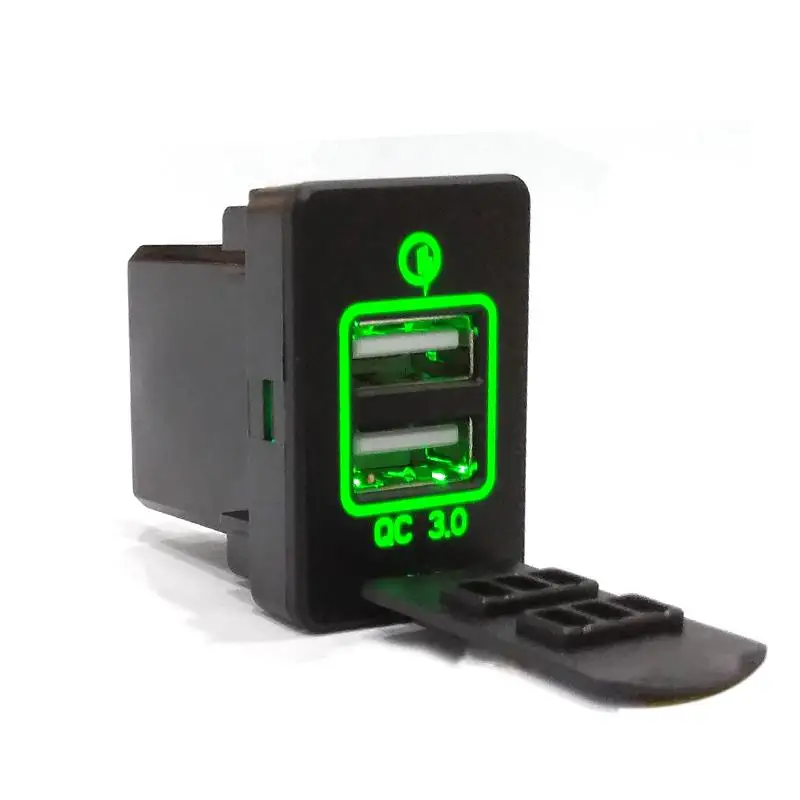 Модифицированное автомобильное зарядное устройство с 2 usb портами новейшее