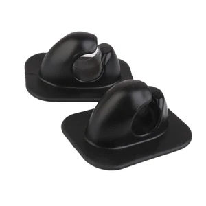 Прочный 2 шт. черный ПВХ весло Крючки Держатель для безопасности водные виды спорта рыбалка надувная лодка байдарки каноэ лодки Аксессуары для яхт