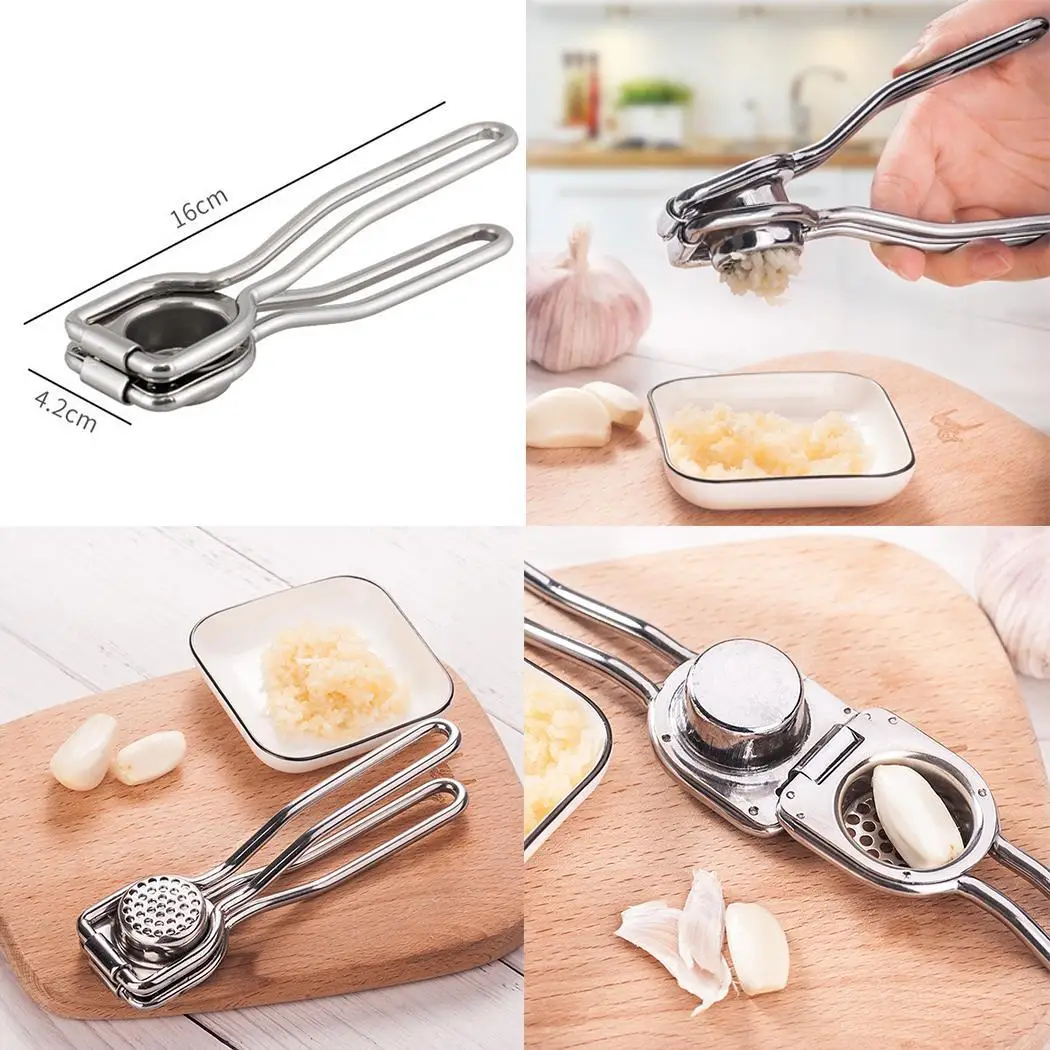 Кухня из нержавеющей стали давилка для чеснока имбиря шлифовальный инструмент