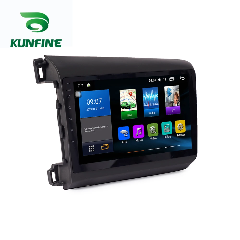 Восьмиядерный 1024*600 Android 8 1 автомобильный DVD GPS навигационный плеер Deckless стерео для