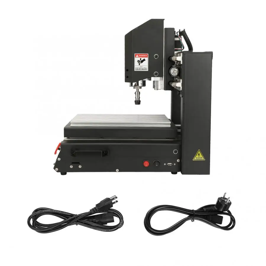 Cnc 400W высокопрочная стальная интегрированная настольная гравер машина с ЧПУ