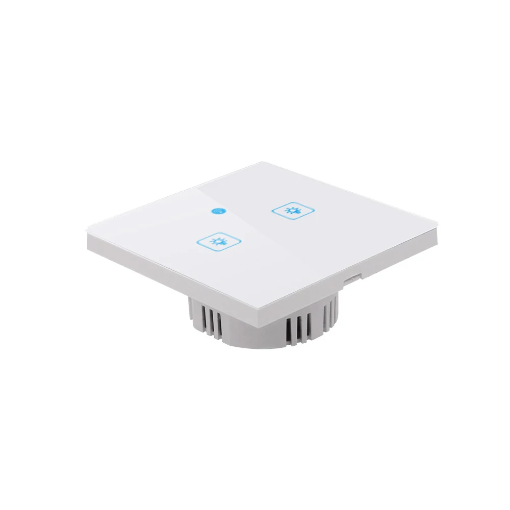 

WiFi Smart Touch-Switch Wall Switch Light EU Standard Touch-Screen Switch Crystal Glass Panel LED Lamp Switches