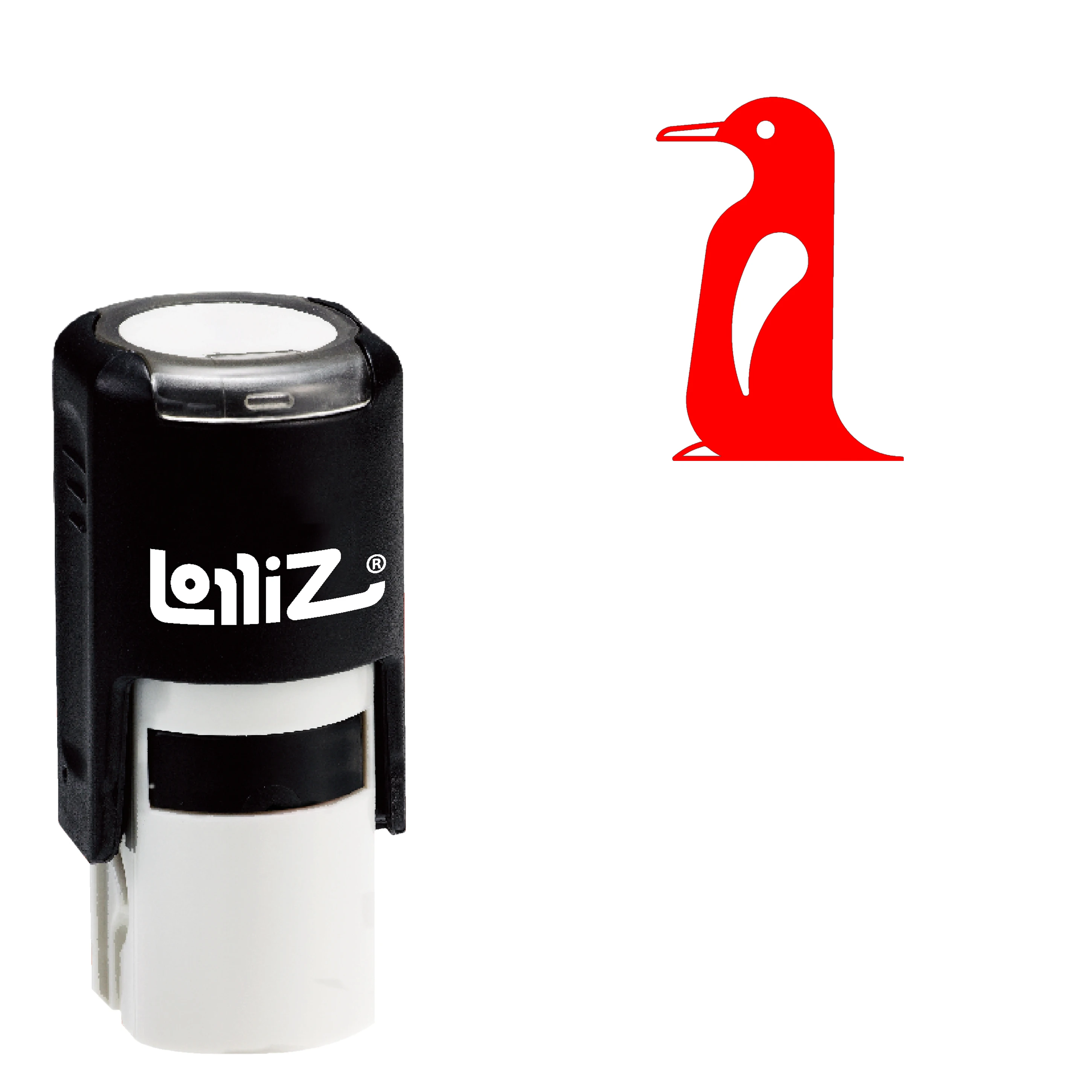 

LolliZ Biomorphic Animal Symbol Series Design #95 Self-Inking Rubber Stamp