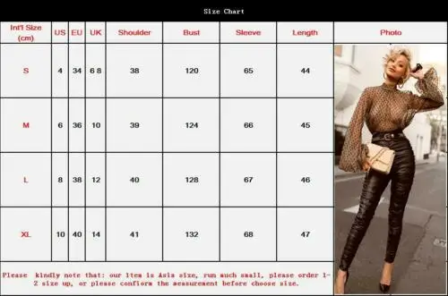 Прозрачная шифоновая блузка 2019 прозрачная в горошек с длинными рукавами