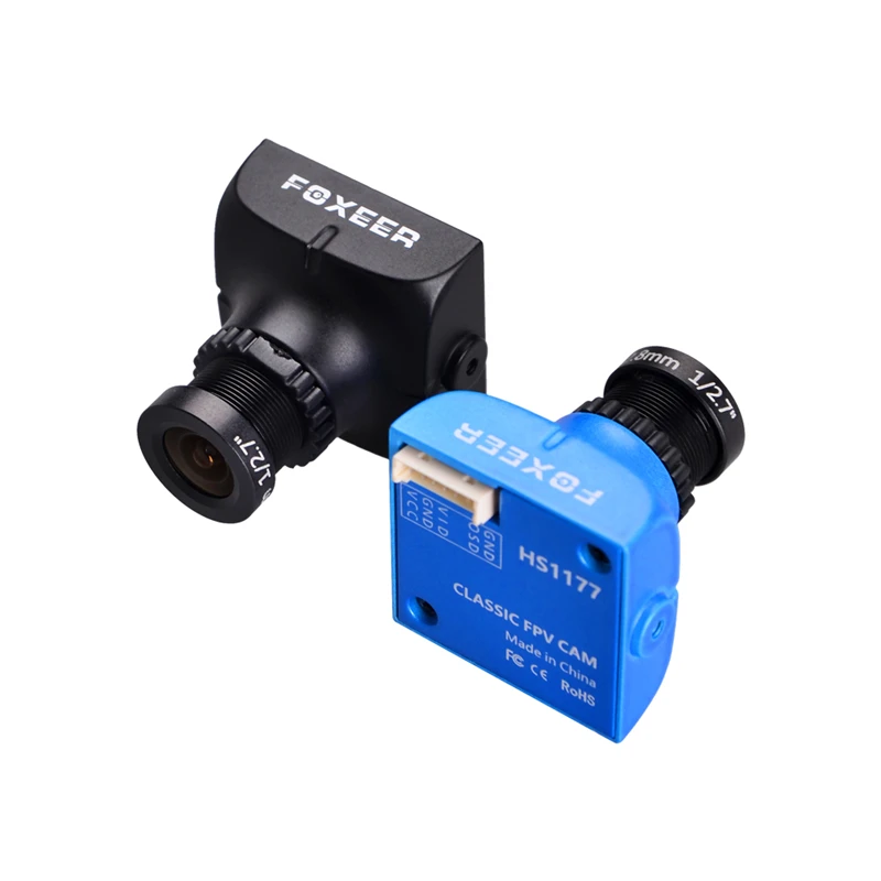 Лидер продаж Foxeer HS1177 V2 600TVL CCD IR Blocked Мини FPV камера для Мультикоптер RC Drone часть