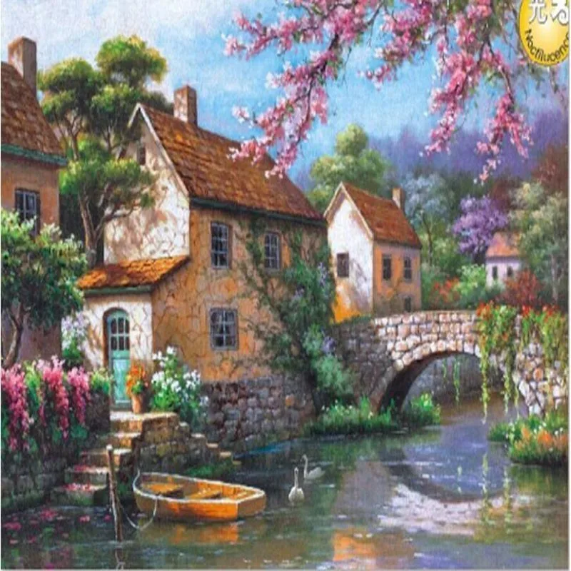 1000 шт взрослые общие головоломки красивый узор Маленький кусок игрушки Детские