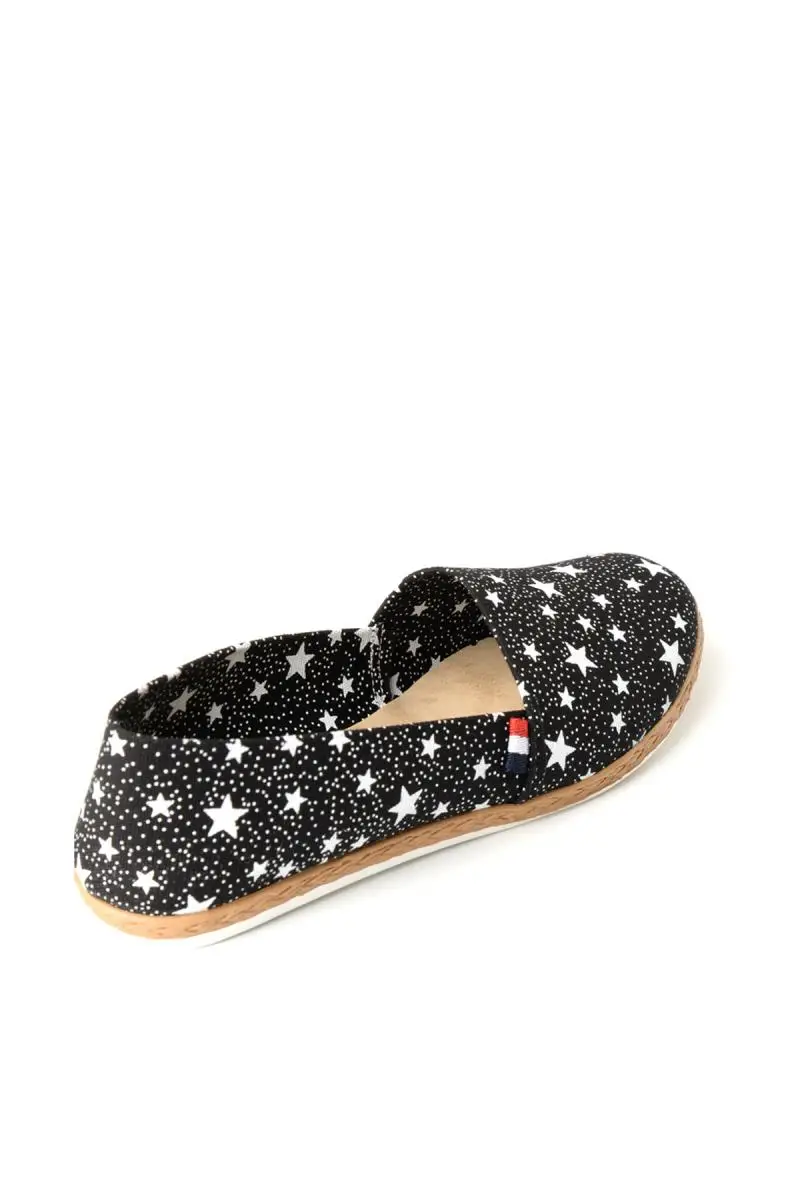 Бэмби черный женский Espadril F0344222204|Обувь без каблука| |