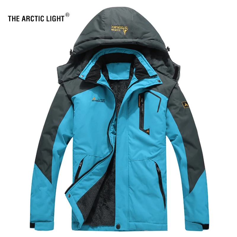 ARCTIC светильник 30 градусов супер теплая зимняя Лыжная куртка мужская