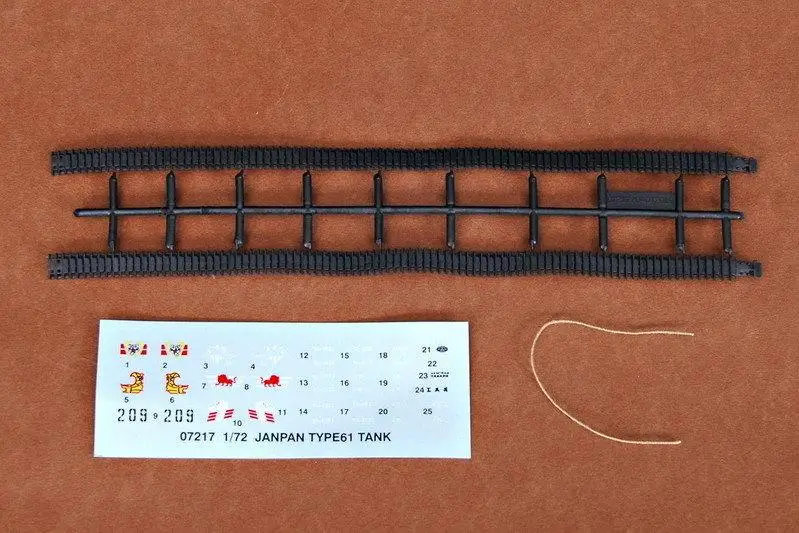 Трубач 1/72 07217 здесь Type61 бак