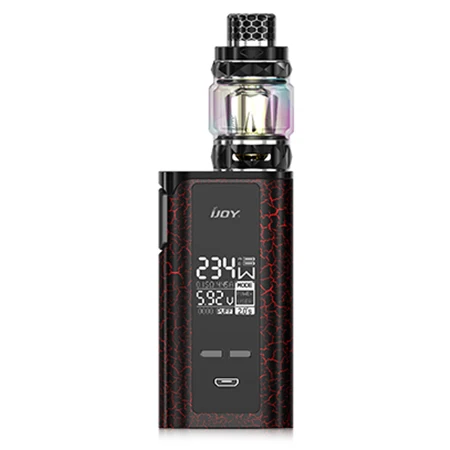 Оригинал IJOY капитан PD270 Vape комплект 234 Вт 5 мл с бриллиантом Танк для электронной