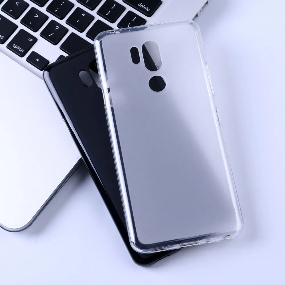 Для LG G7 ThinQ G6 Чехол Мягкий ТПУ силиконовый чехол для задней панели прозрачный
