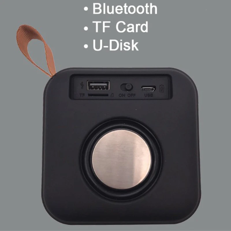 1 шт. новая версия T5 тканая сеть Bluetooth динамик беспроводной портативный