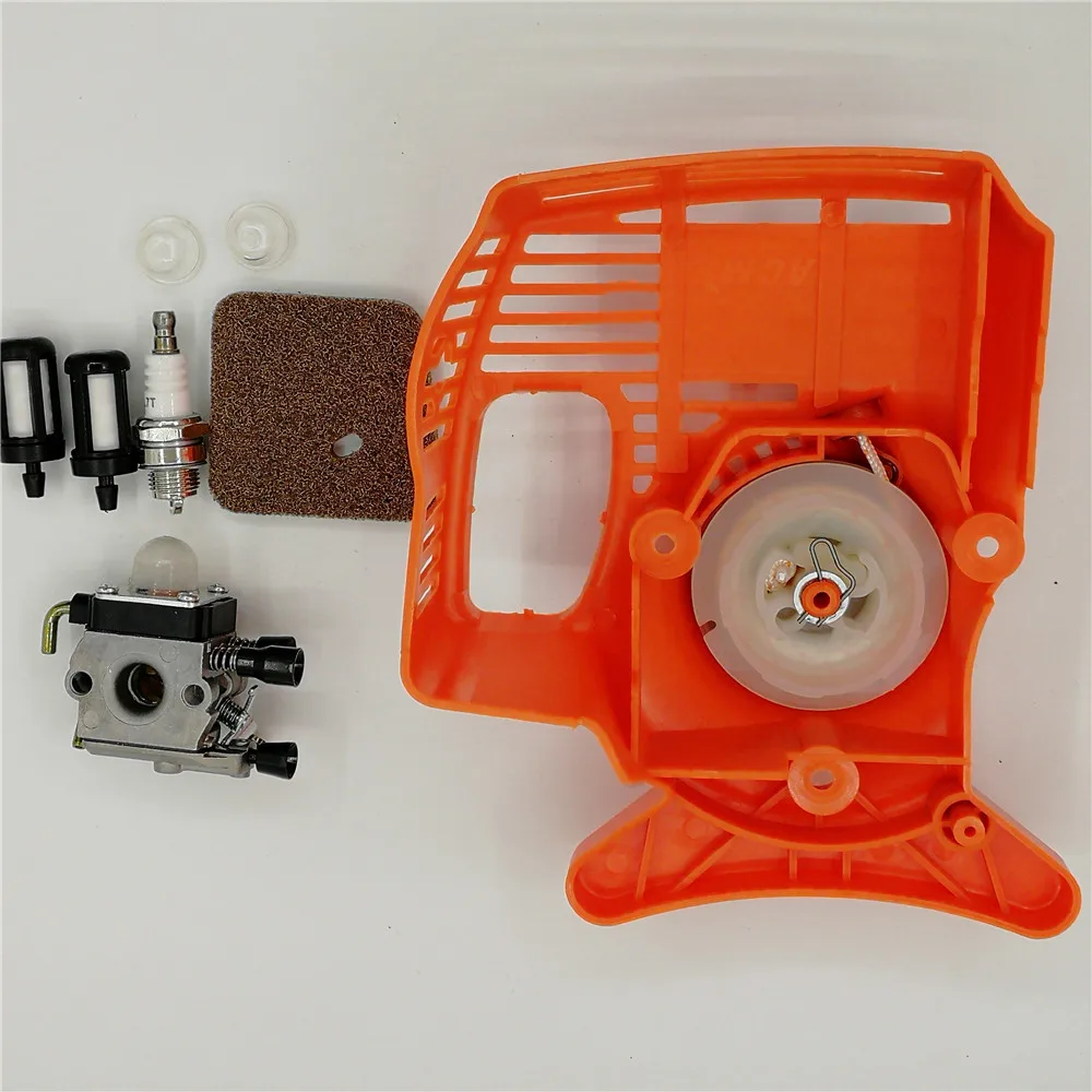 Карбюратор Recoil Starter Carb комплект воздушных топливных фильтров для STIHL FS55 FS46 FS45 FS38
