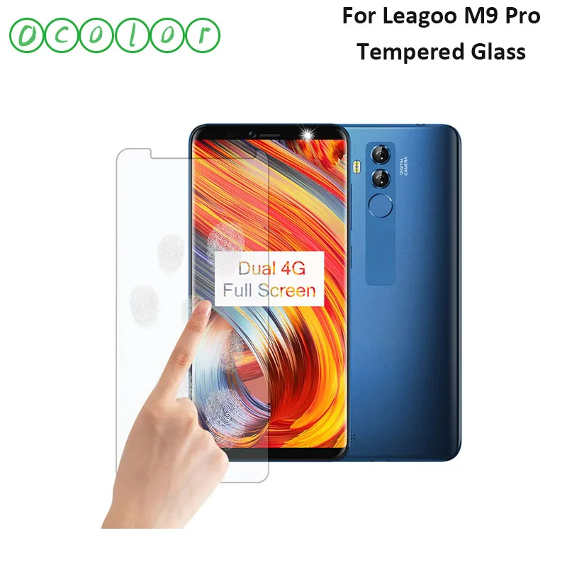 Ocolor для Leagoo M9 Pro Защитная пленка экрана из закаленного стекла сменная Аксессуары