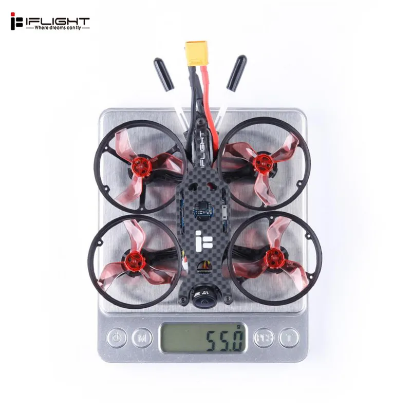 Квадрокоптер iFlight TurboBee 77R 2 4S FPV гоночный Дрон Whoop RC sucex Micro F4 12A 200 мВт Turbo Eos2 PNP BNF