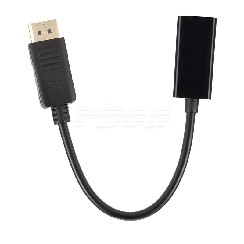 Переходник DP в HDMI-совместимый с DisplayPort кабели 24 см разъем FHD Папа-мама для монитора