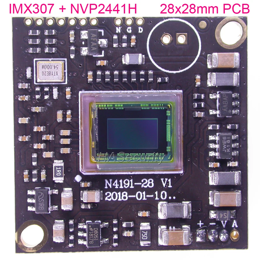 Блок cam плоский тип 3 7 мм объектив AHD H (1080 P)/CVBS (D1) 1/2. 8 &quotSony STARVIS IMX307 CMOS + NVP2441 CCTV