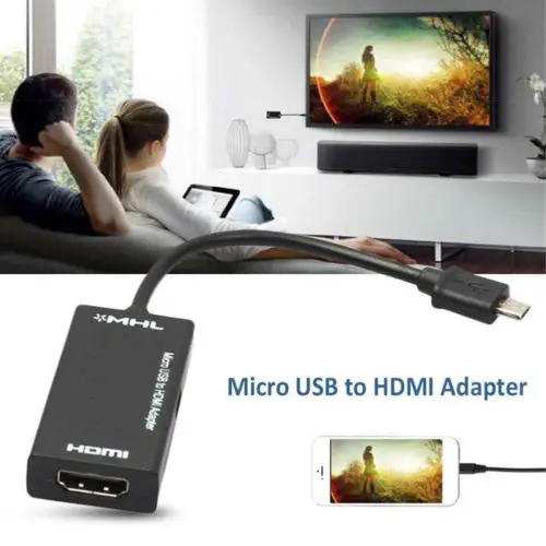 Микро USB к HDMI адаптер HDTV 1080P папа VGA Женский кабель 20A01|Кабели HDMI| |