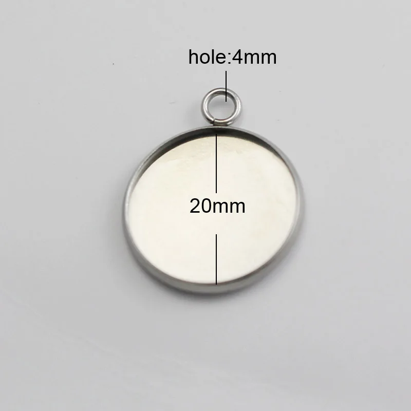 Beadsnice оптовая торговля из нержавеющей стали ручной работы кулон заготовки клея