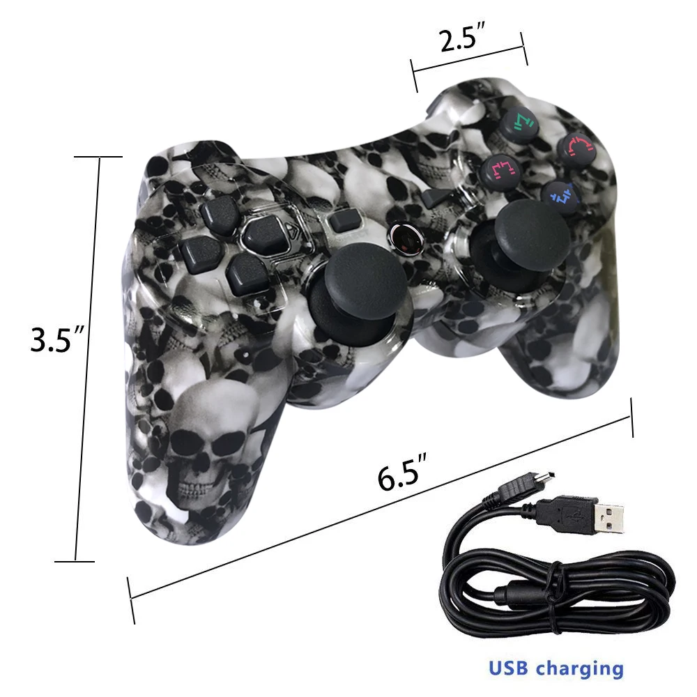 K ishako Беспроводной игровой bluetooth-контроллер для sony playstation 3 PS3 контроллер джойстик