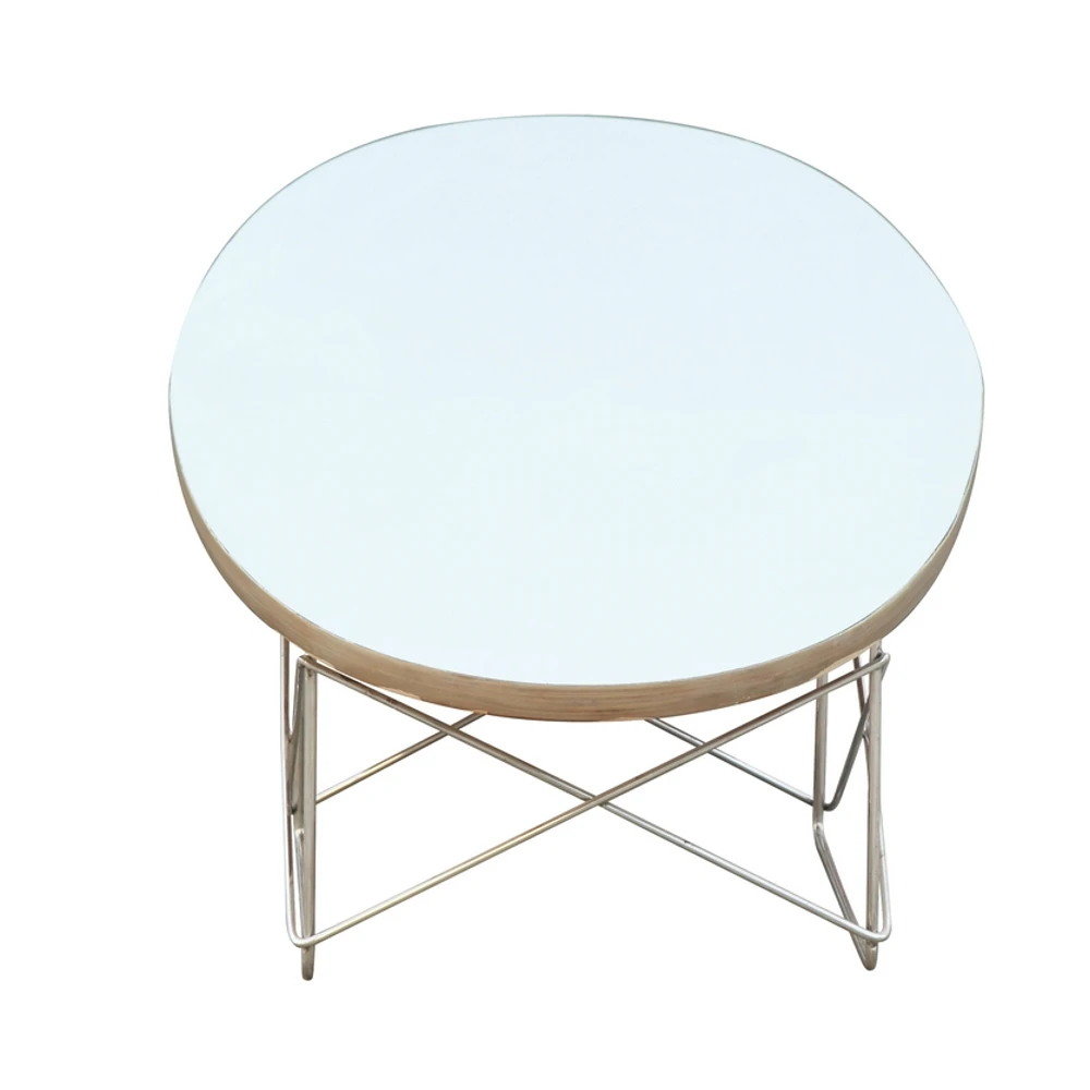 Fine Mod импорт проволока деревянный журнальный стол белый | Мебель