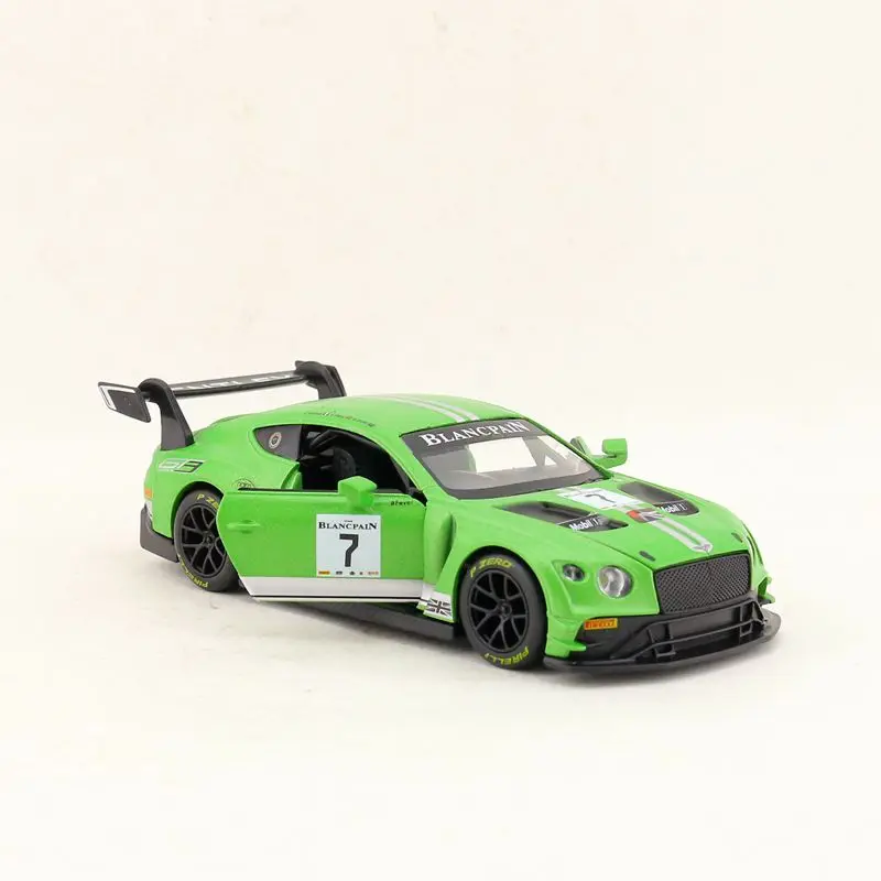Масштаб 1:32/литая металлическая Игрушечная модель/Blancpain Racing Bentley Continental