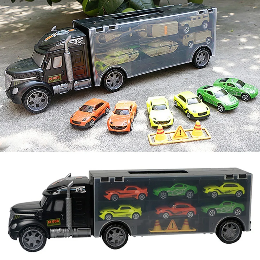 Aiboduo Car Toy Plastic P832-A Small Container Truck Model Storage Set Boys Gift |