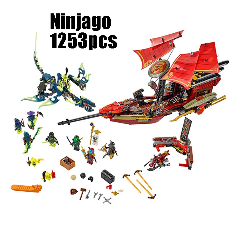 Совместимые Ninjagoes 70738 06020 строительные блоки Ninjago фигурка финальный полет Desting's