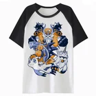Футболка Digimon PF2293 Мужская, уличная одежда в стиле хип-хоп, смешная рубашка в стиле Харадзюку