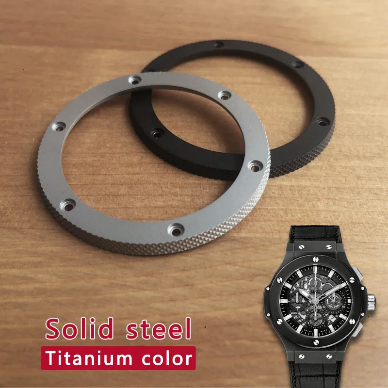 Matte steel watch bezel inserts for HUB Hublot Big Bang...
