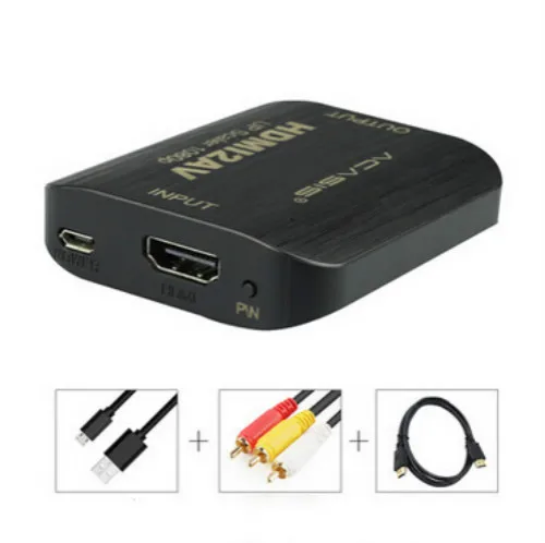 Преобразователь Acasis 1080P HDMI в SCART AV адаптер HDMI2AV HD видео аудио in Scart out для PS4 DVD