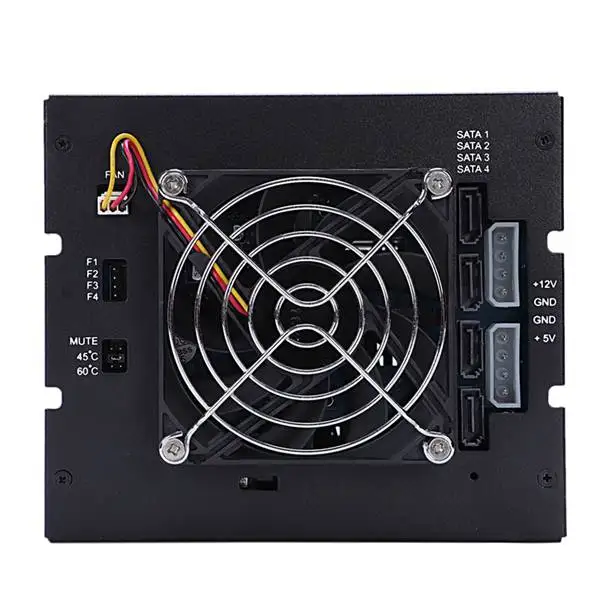 Oimaster 4 Bay корпус жесткого диска-стойка для хранения данных 2 5 дюйма/3 дюйма Sata Sdd Hdd 25