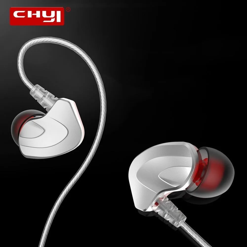 Chyi in ear гарнитура универсальная новая линия управления водонепроницаемые