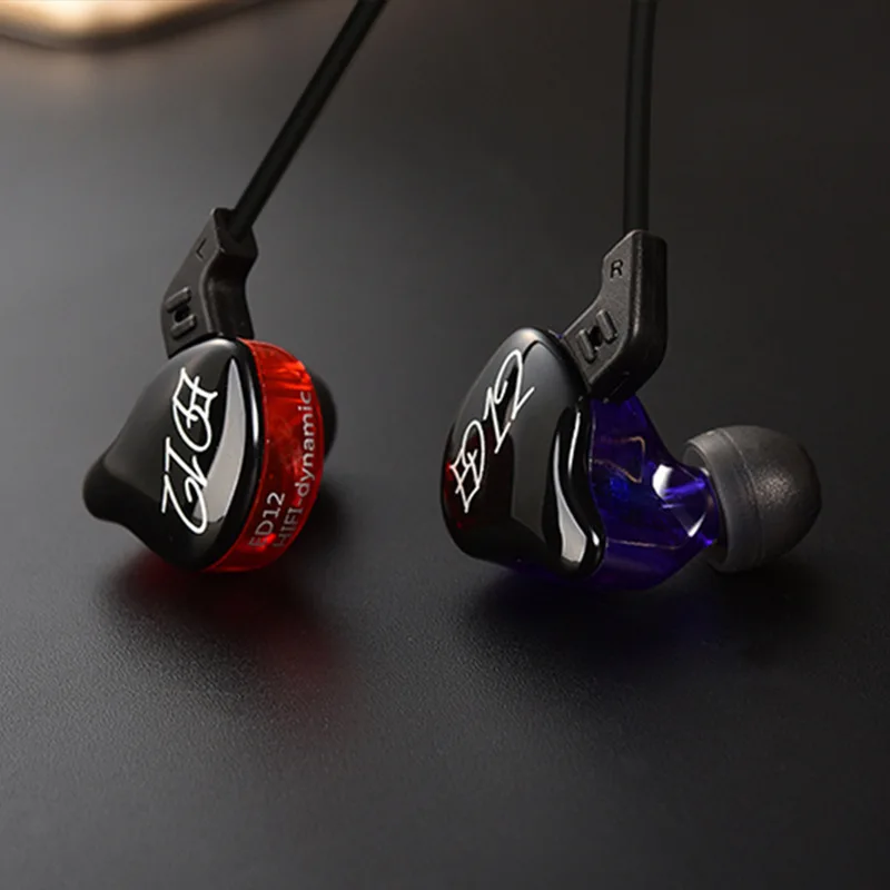 Оригинальные KZ ED12 Super Bass 3 5 мм проводные наушники вкладыши HiFi музыкальные с
