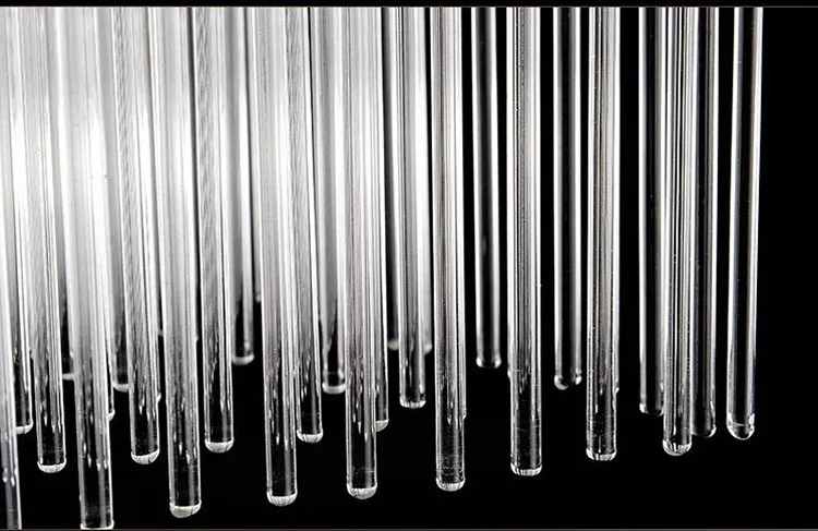 

Modern Simple Led ceiling light Glass Crystal Rectangular Luxury Creative Luxury Restaurant Balcony Bedroom Living room