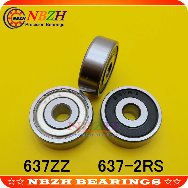 637ZZ 637 ZZ Z1 80037 2RS 637RS миниатюрный глубокий шаровой подшипник 7*26*9 мм|bearing bearing|bearings