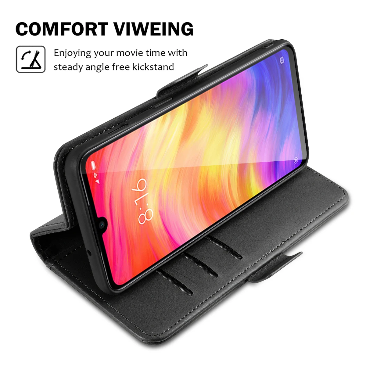 Съемный винтажный Чехол бумажник 2 в 1 для Xiaomi Redmi Note 7 чехол из искусственной кожи