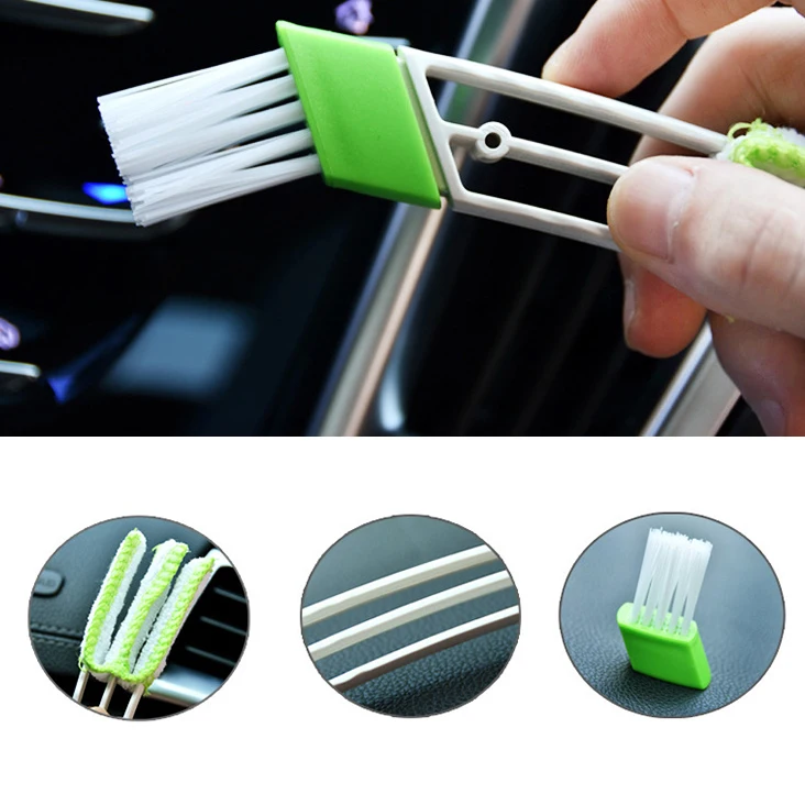 Авто кондиционер на выходе щетка для очистки приборной панели мягкая кисть щётка