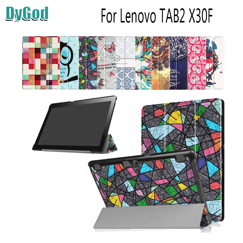 10 1 дюймов для Lenovo Tab2 A10 70 30 Tab3 плюс рабочих TB X103F TB2 X30F TB3 X70F кожаный чехол