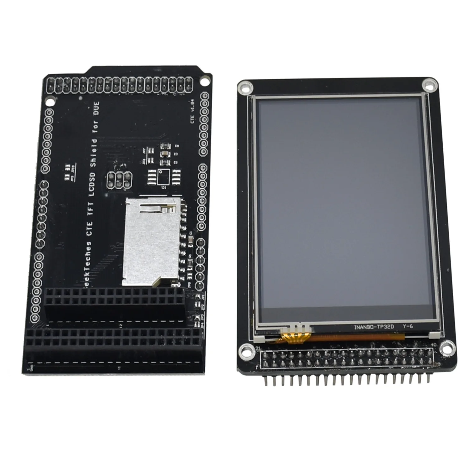 3 2 дюймовый Tft ЖК-дисплей + Tft/Sd щит для Arduino Mega 2560 ЖК-модуль Sd уровня перевода 8 из-за