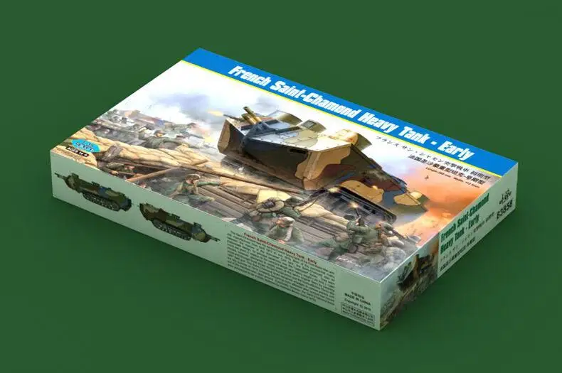 Hobbyboss модель 1/35 83858 Масштаб Французский Saint Chamond тяжелый танк ранняя|Наборы для